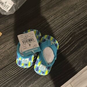 COPY - Reef Blue Sandals for Comfort and Style size 4 baby